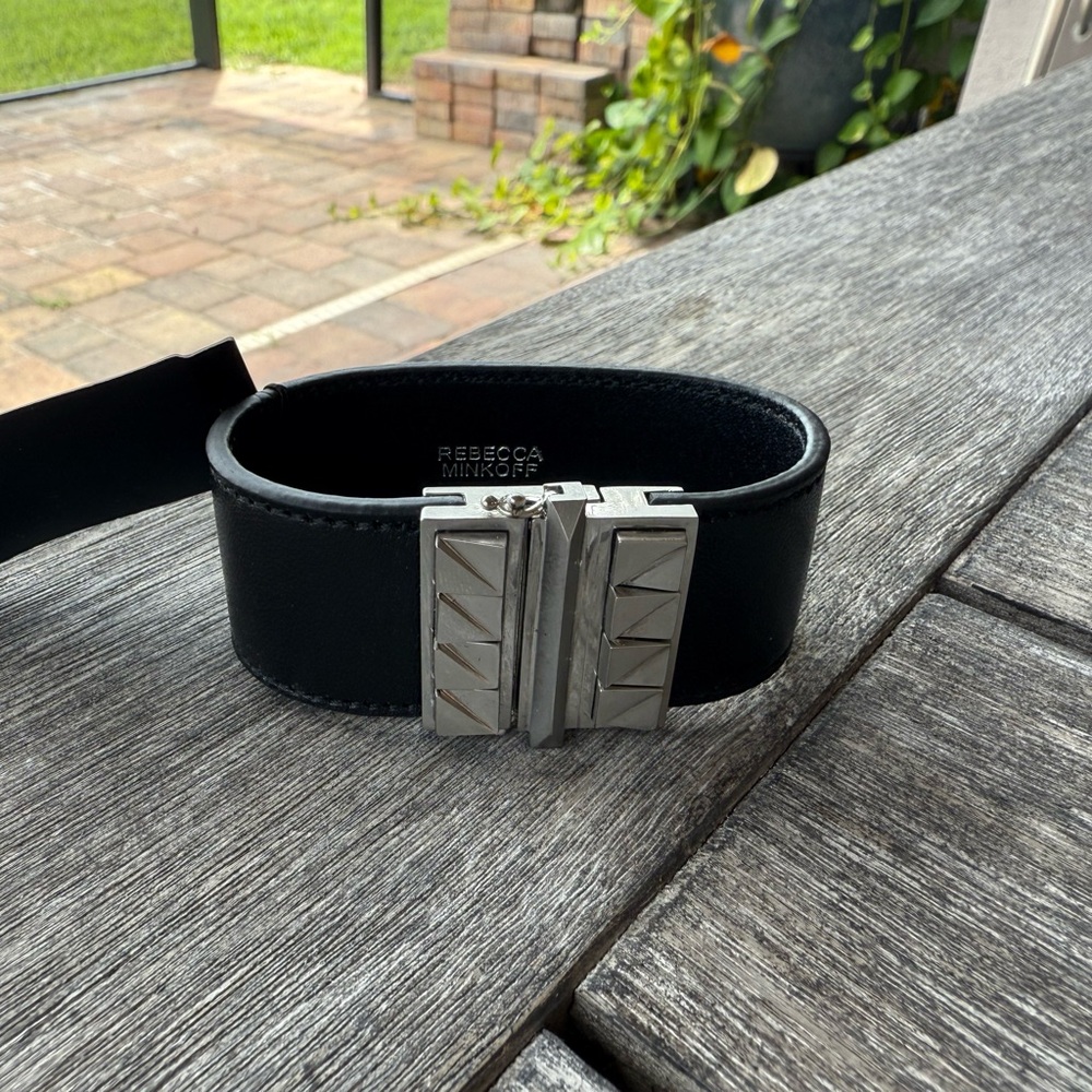 NEW Rebecca Minkoff Black Cuff